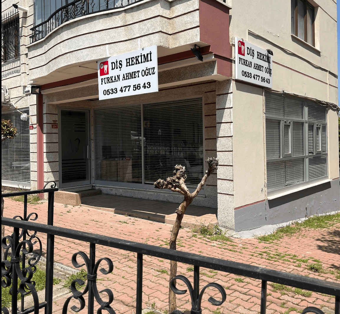 Dt. Furkan Ahmet Oğuz muayenehanesi dış cephe